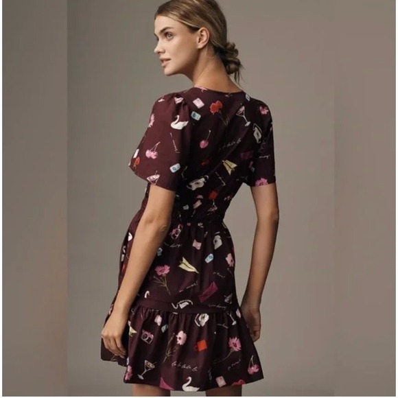 Anthropologie Somerset Mini Dress Size XL - Picture 4 of 11